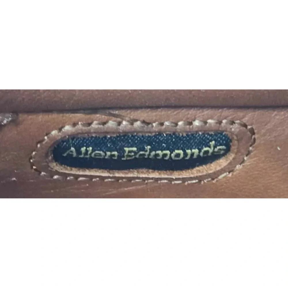 Allen Edmonds Wilbert Brown‎ Leather Split Toe Oxford Shoes Mens 11201
